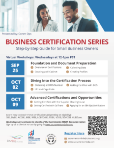 Business Certification Series - A Step by Step Guide for Small Businesses